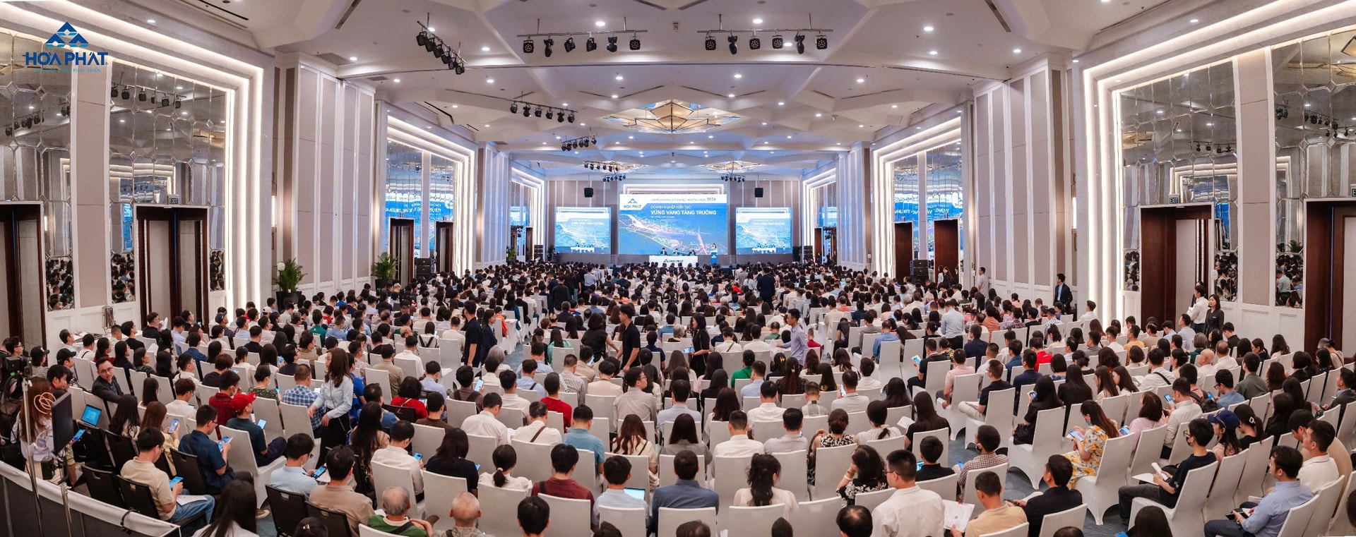 Dai hoi co dong HPG co 1.300 nguoi tham du dong nhat tu truoc den nay