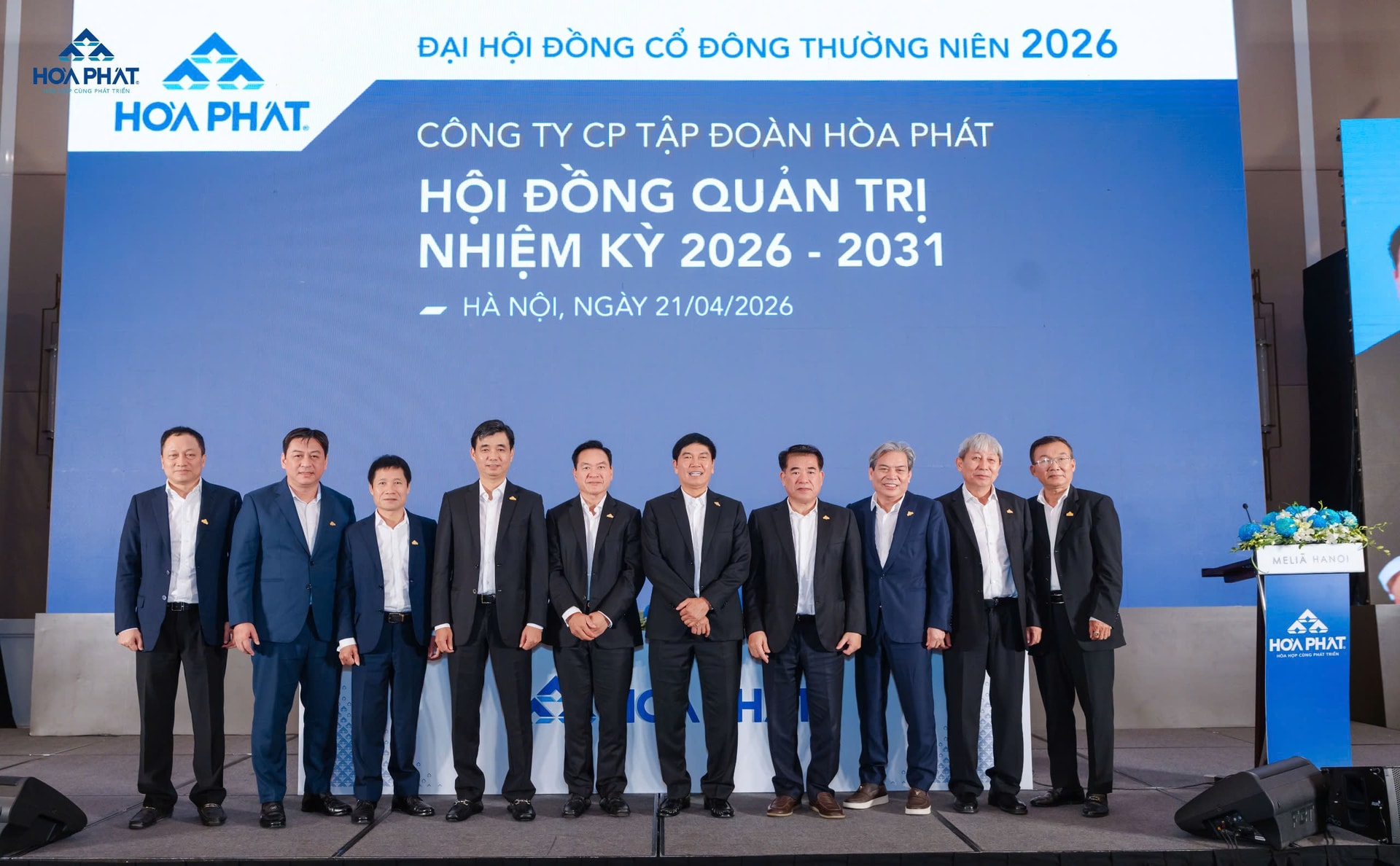 HĐQT Tap doan Hoa Phat nhiem ky 2026-2031