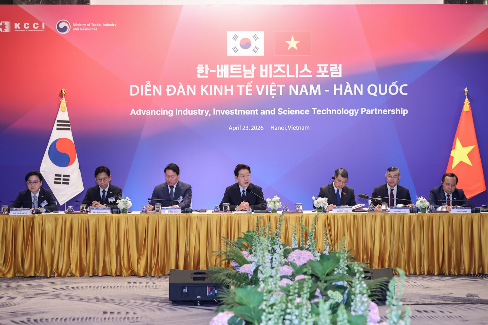 Thủ tướng Lê Minh Hưng: Nâng hợp tác Việt Nam -Hàn Quốc từ đối tác kinh tế-đầu tư sang đối tác cùng kiến tạo tương lai- Ảnh 5.