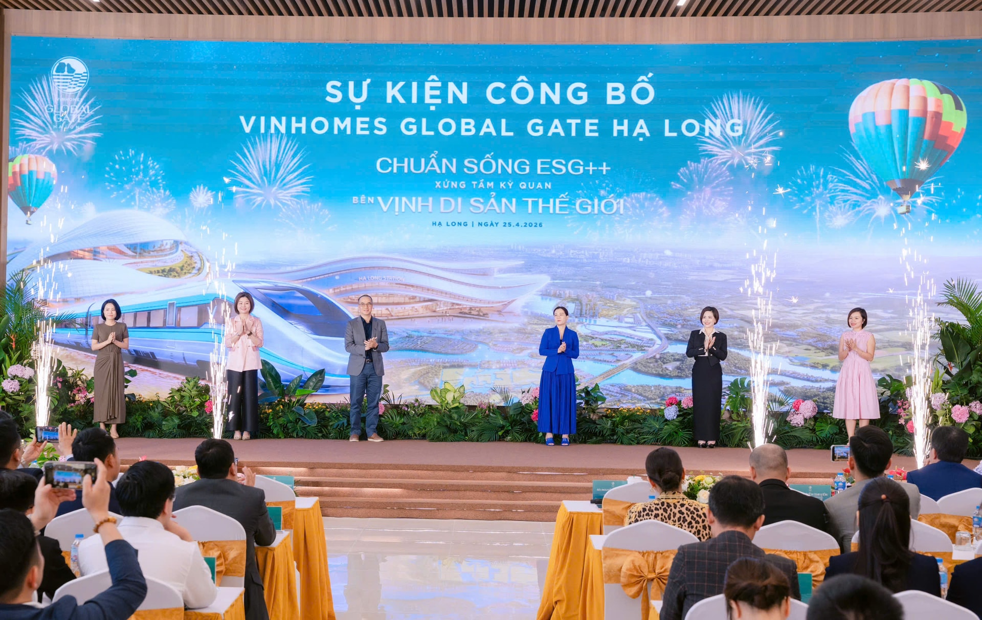 Sáng 25/4, Vinhomes chính thức ra mắt dự án Vinhomes Global Gate Hạ Long tại Quảng Ninh