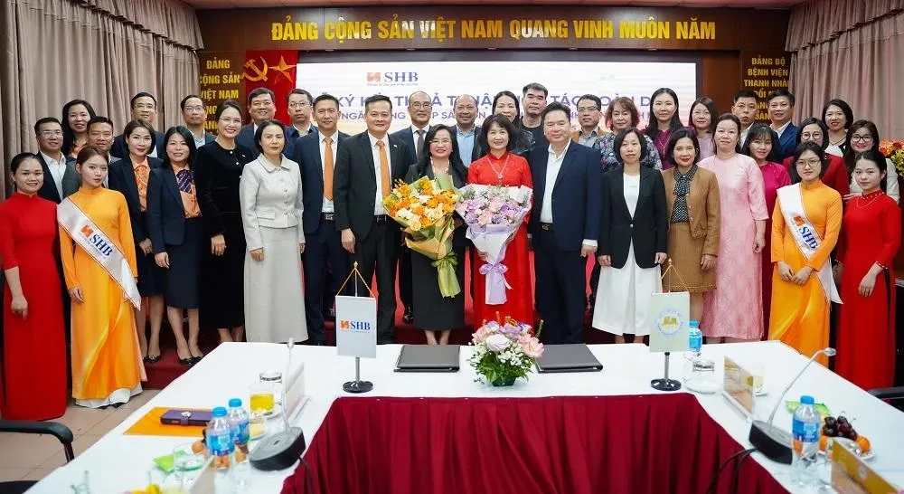 SHB và Bệnh viện Thanh Nhàn ký kết hợp tác toàn diện.
