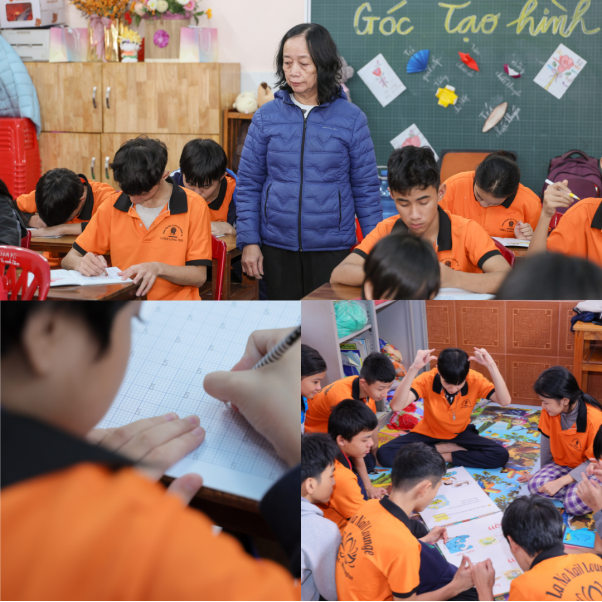 Cô giáo Tôn Nữ Diệu Khanh đã đồng hành 26 năm cùng các em nhỏ đặc biệt