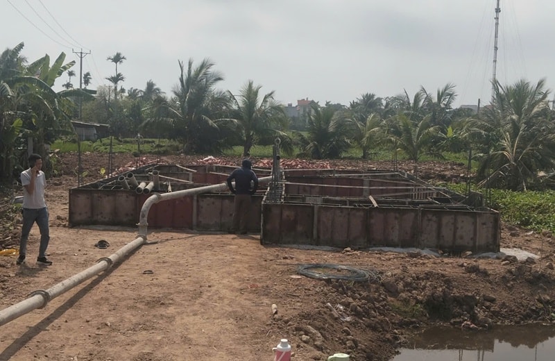 Nhờ có công nghệ&nbsp;flycam nhiều vi phạm đất đai đã được phát hiện và xử lý kịp thời (Ảnh: xã Chấn Hưng)