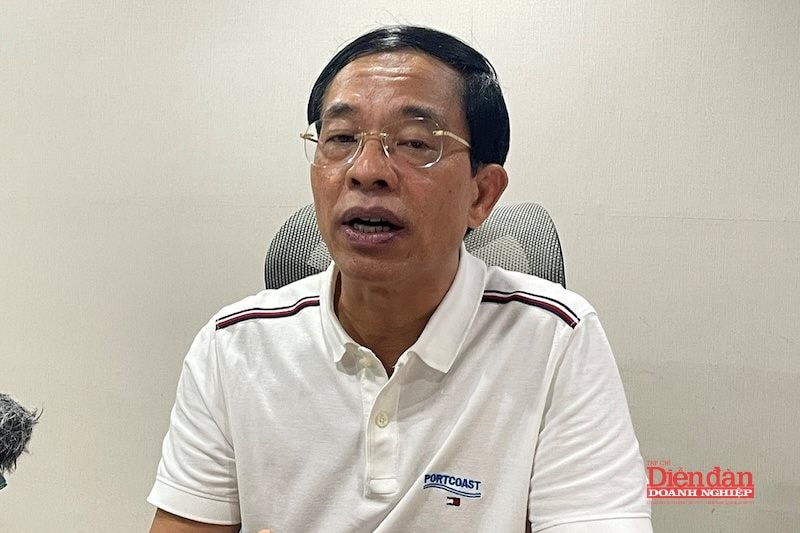 Ông PHẠM ANH TUẤN - Tổng Giám đốc Công ty Cổ phần Tư vấn Thiết kế Cảng – Kỹ thuật biển (Portcoast)-