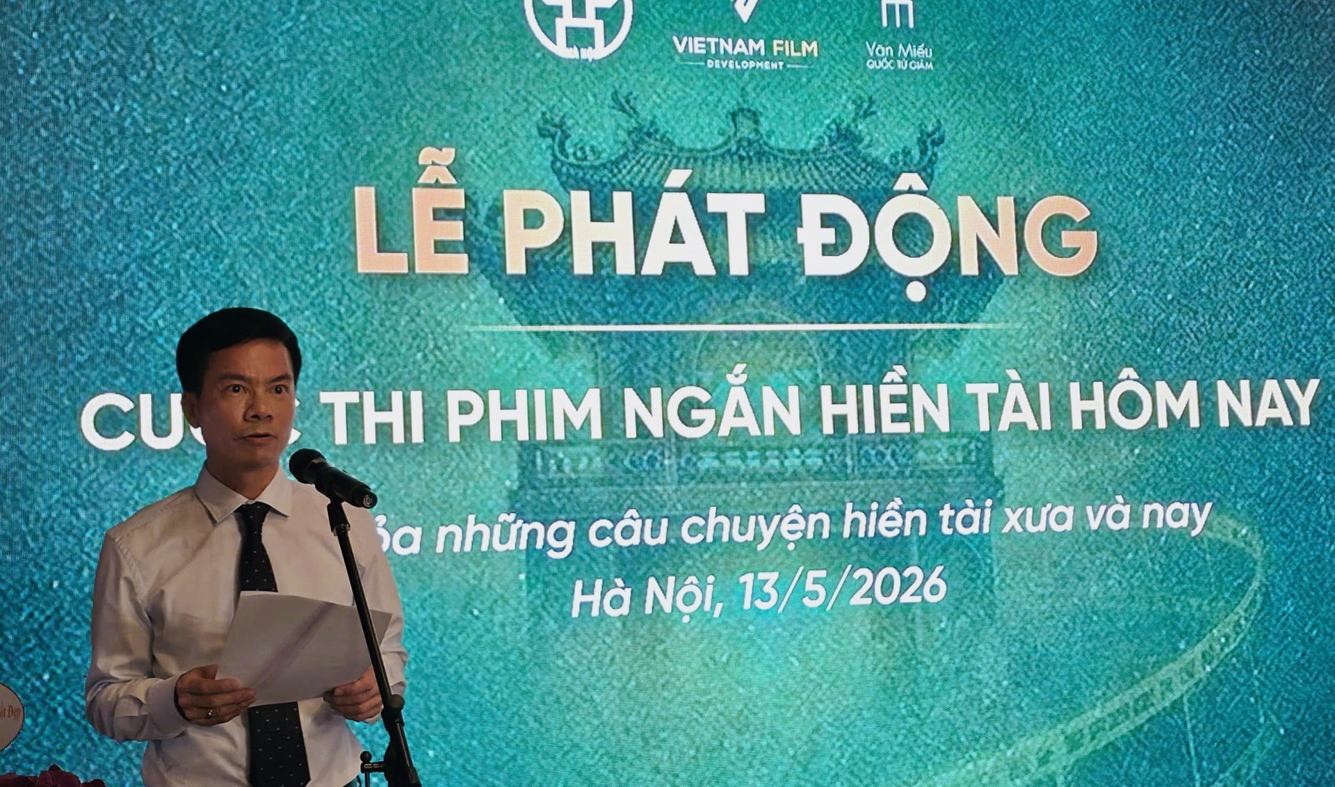 ông Bùi Duy Cường - Phó Chủ tịch UBND thành phố Hà Nội phát biểu