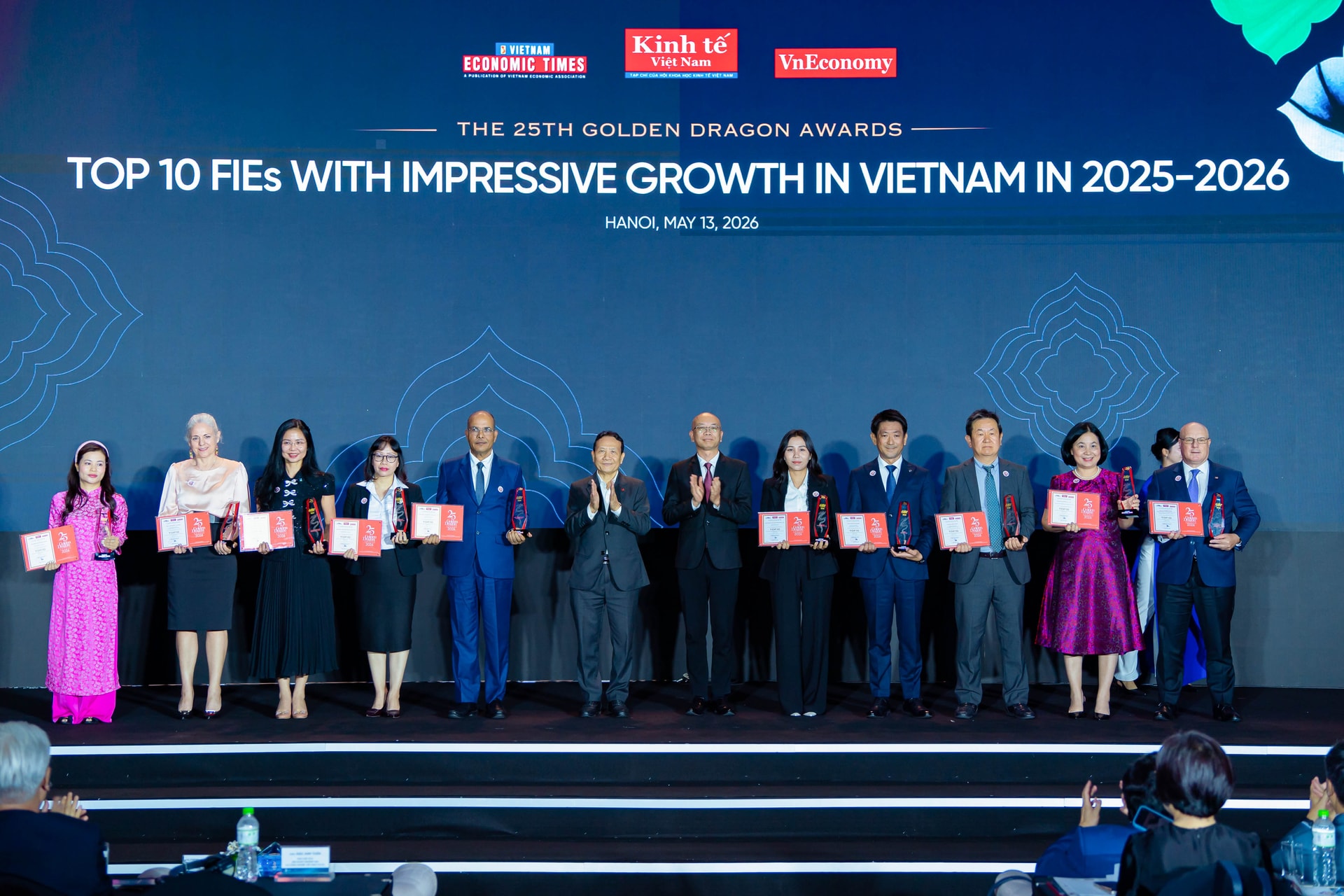 Vedan Việt Nam được vinh danh trong “Top 10 doanh nghiệp FDI tăng trưởng ấn tượng 2025–2026 ”