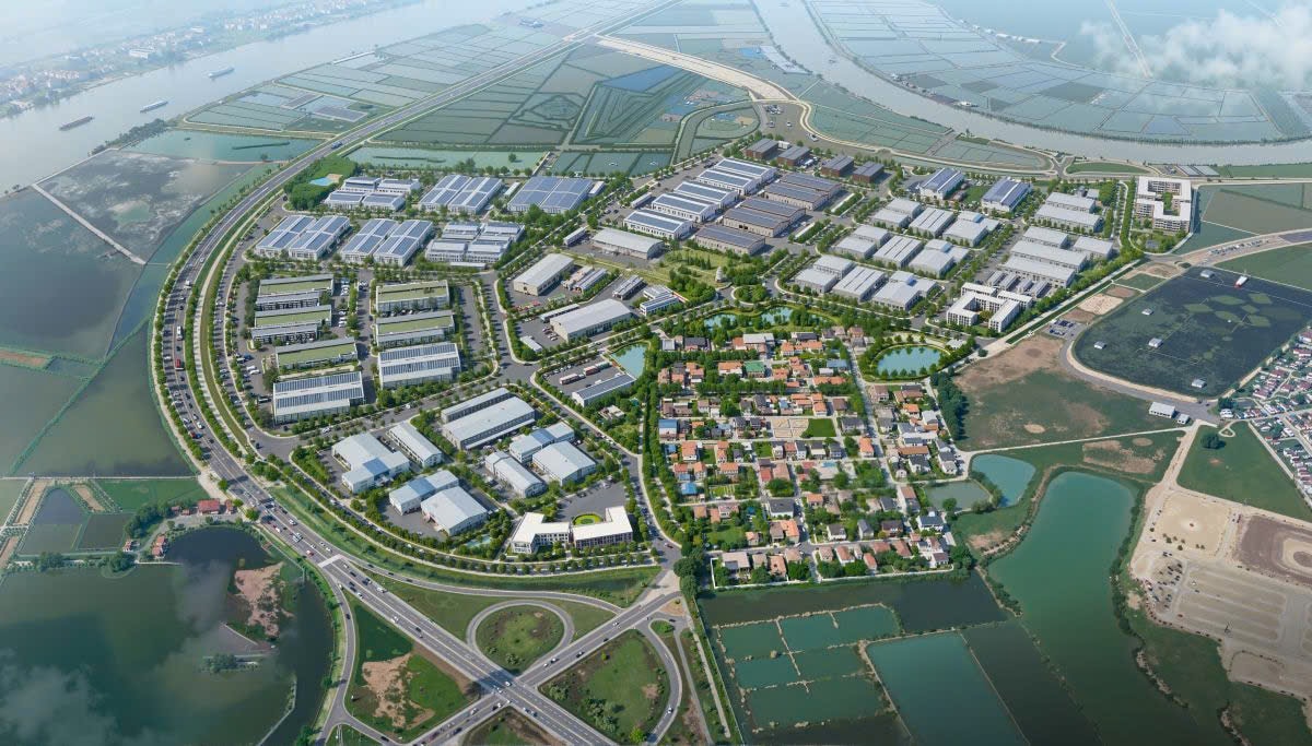 6 Phối cảnh KCN Nam trang cát