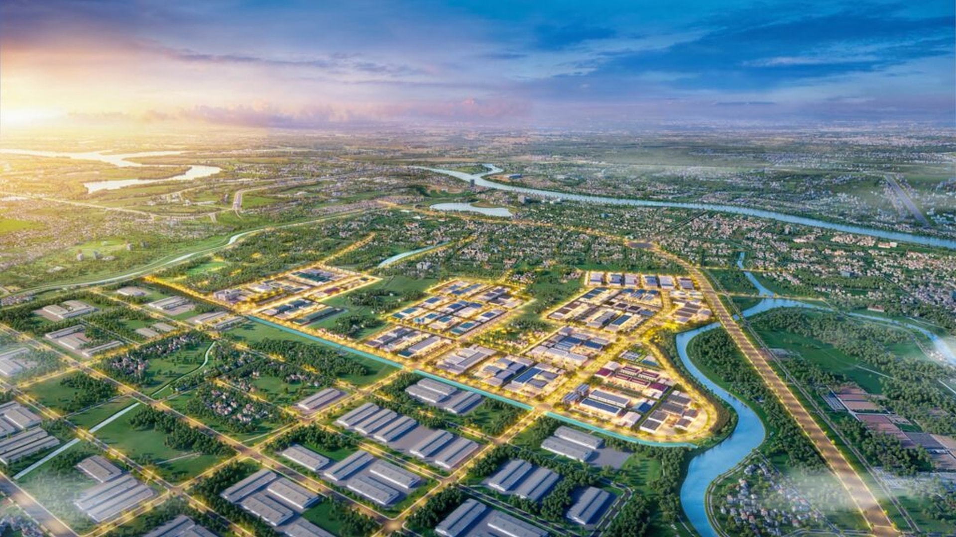 Phối cảnh KCN Thủy Nguyên