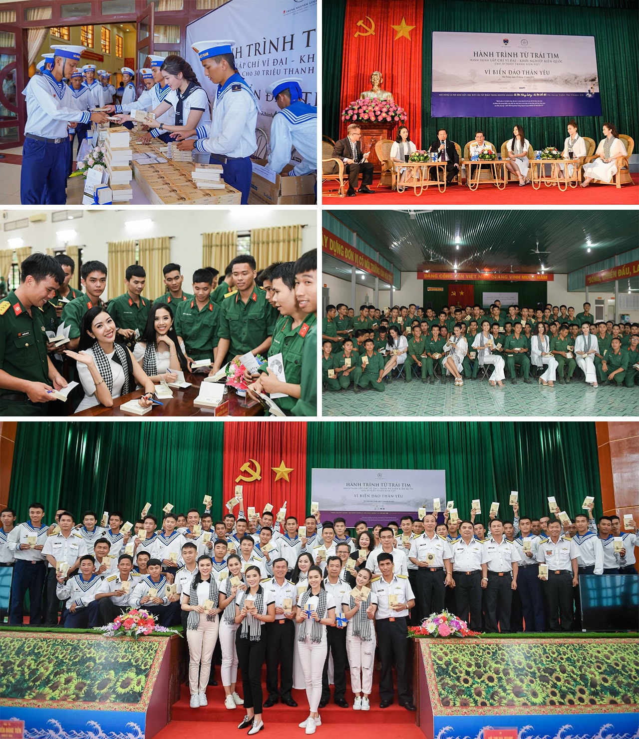 Hình 8 - Được sự đồng hành, ủng hộ và tạo điều kiện của Bộ Quốc Phòng, Hành trình Từ Trái Tim đã tổ chức