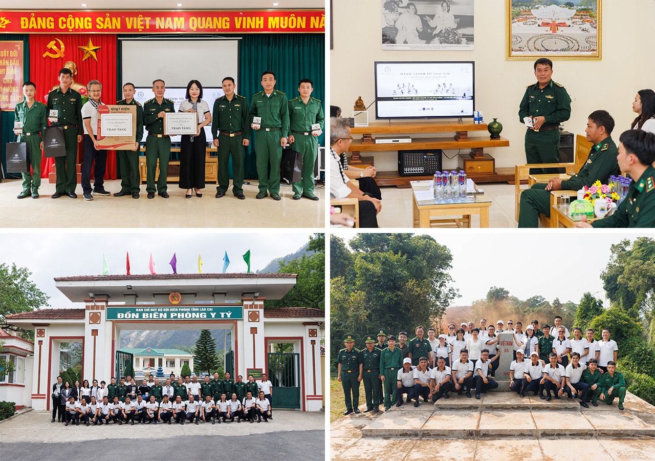 Hình 9 - Hành trình Từ Trái Tim vinh dự nhận được sự đồng hành của Bộ Quốc Phòng