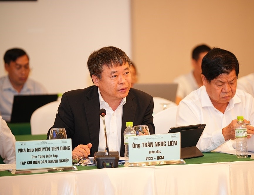 14 Ông Trần Ngọc Liêm - Giám đốc Liên đoàn Thương mại và Công nghiệp Việt Nam, Chi nhánh TP HCM (2)