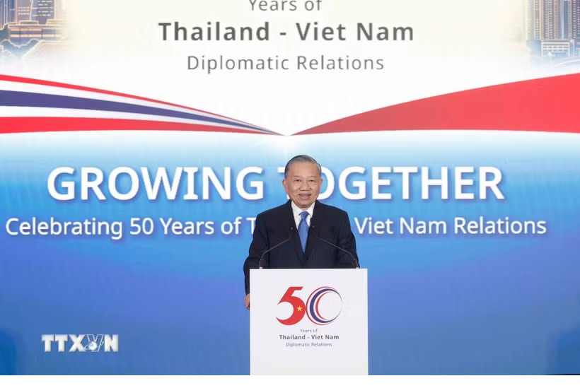 Tổng Bí thư, Chủ tịch nước Tô Lâm dự Diễn đàn doanh nghiệp Việt Nam - Thái Lan năm 2026- Ảnh 3.
