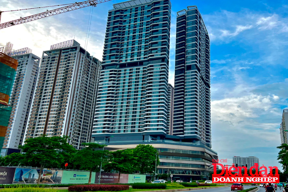 Dòng vốn đang tập trung chủ yếu vào các dự án khu đô thị và nhà ở – chiếm tỷ trọng lớn nhất trong tổng dư nợ. Ảnh:VA