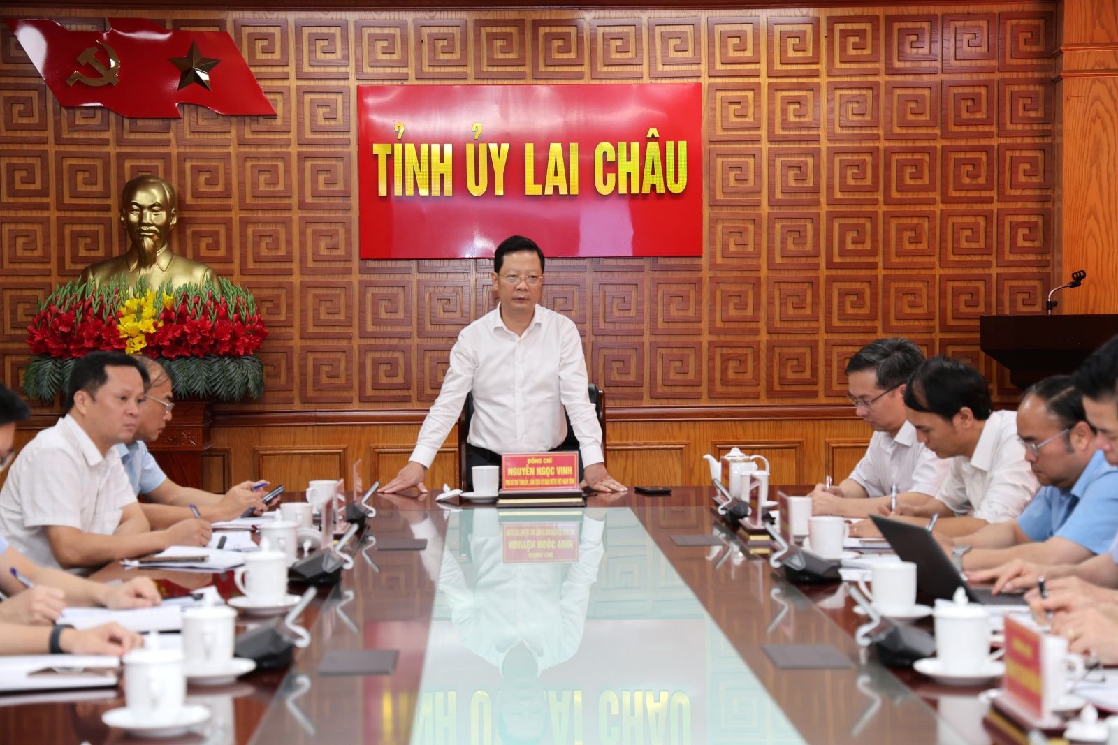Lai Châu họp về công tác lựa chọn hướng tuyến, chuẩn bị nhiệm vụ bồi thường, hỗ trợ, tái định cư, GPMB thực hiện Dự án Cao tốc Bảo Hà - Lai Châu