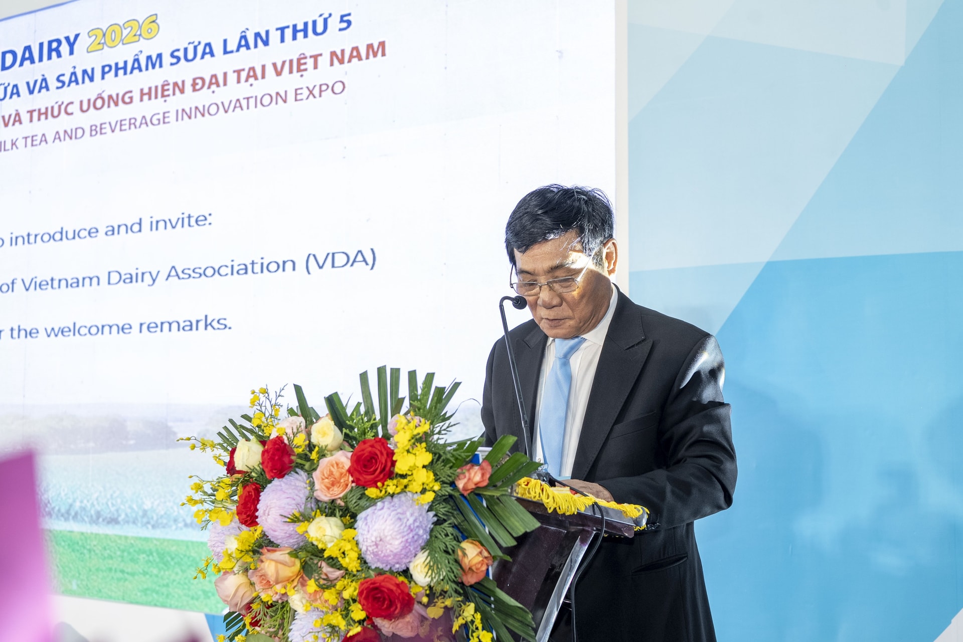 Ông Trần Quang Trung, Chủ tịch Hiệp hội Sữa Việt Nam.