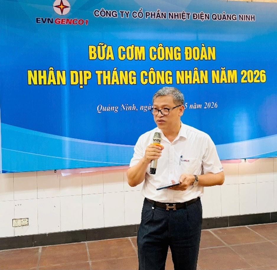 Đồng chí Nguyễn Việt Dũng – Tổng giám đốc Công ty phát biểu tại Chương trình