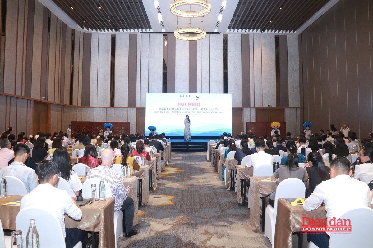 Hội nghị Doanh nghiệp khu vực Miền Trung – Tây Nguyên năm 2026 tổ chức tại TP Đà Nẵng ngày 29/5.