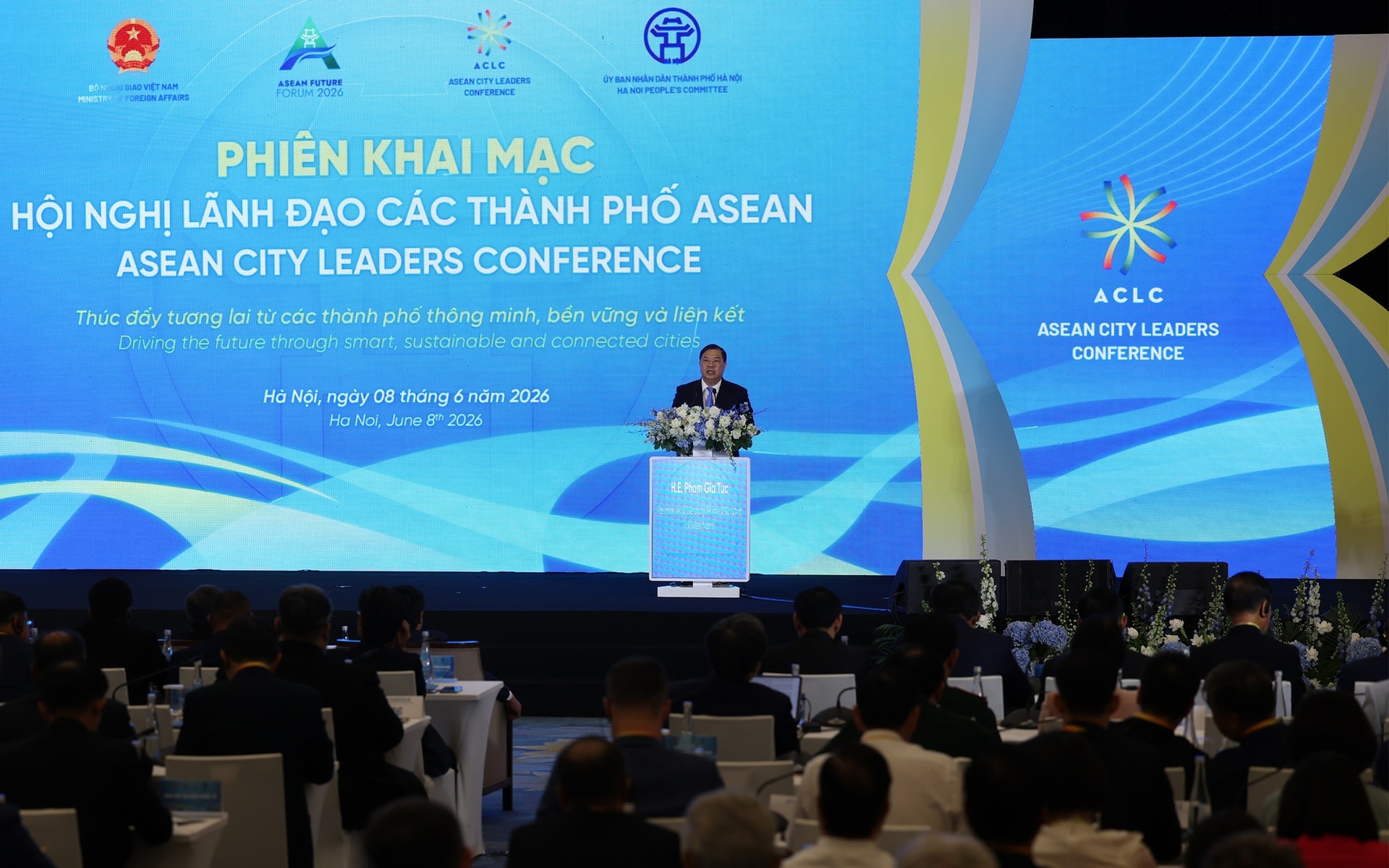 Phó Thủ tướng Thường trực Phạm Gia Túc: Kiến tạo các đô thị ASEAN tự cường, lấy người dân làm trung tâm- Ảnh 4. Phó Thủ tướng Thường trực Phạm Gia Túc: Kiến tạo các đô thị ASEAN tự cường, lấy người dân làm trung tâm- Ảnh 4.