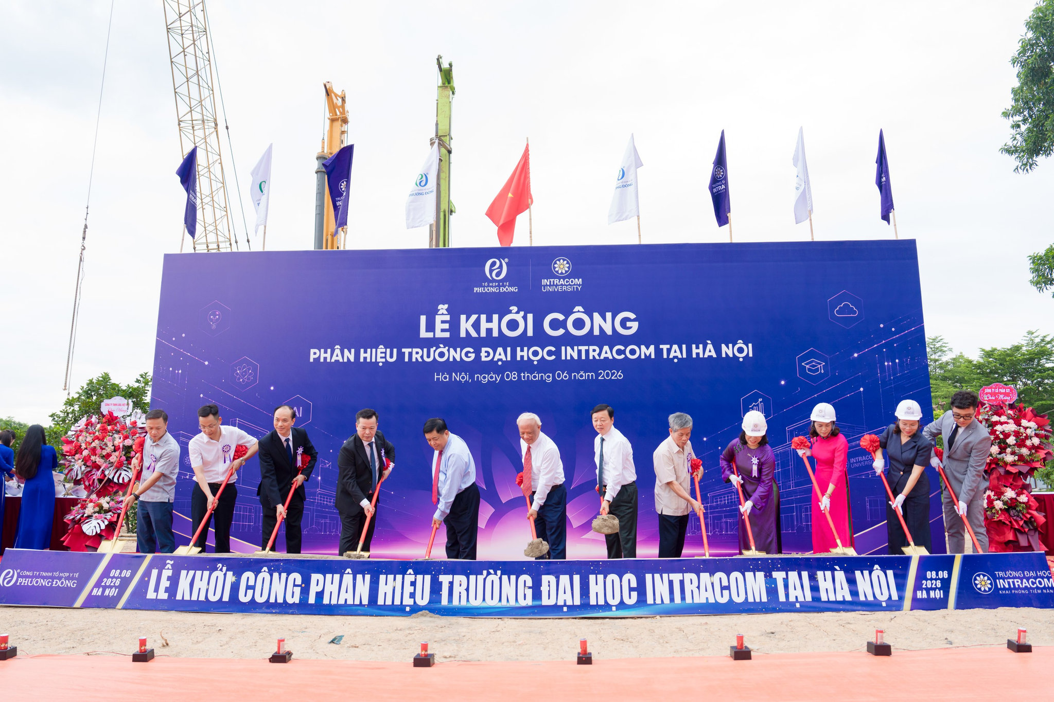 khởi công phân hiệu hn