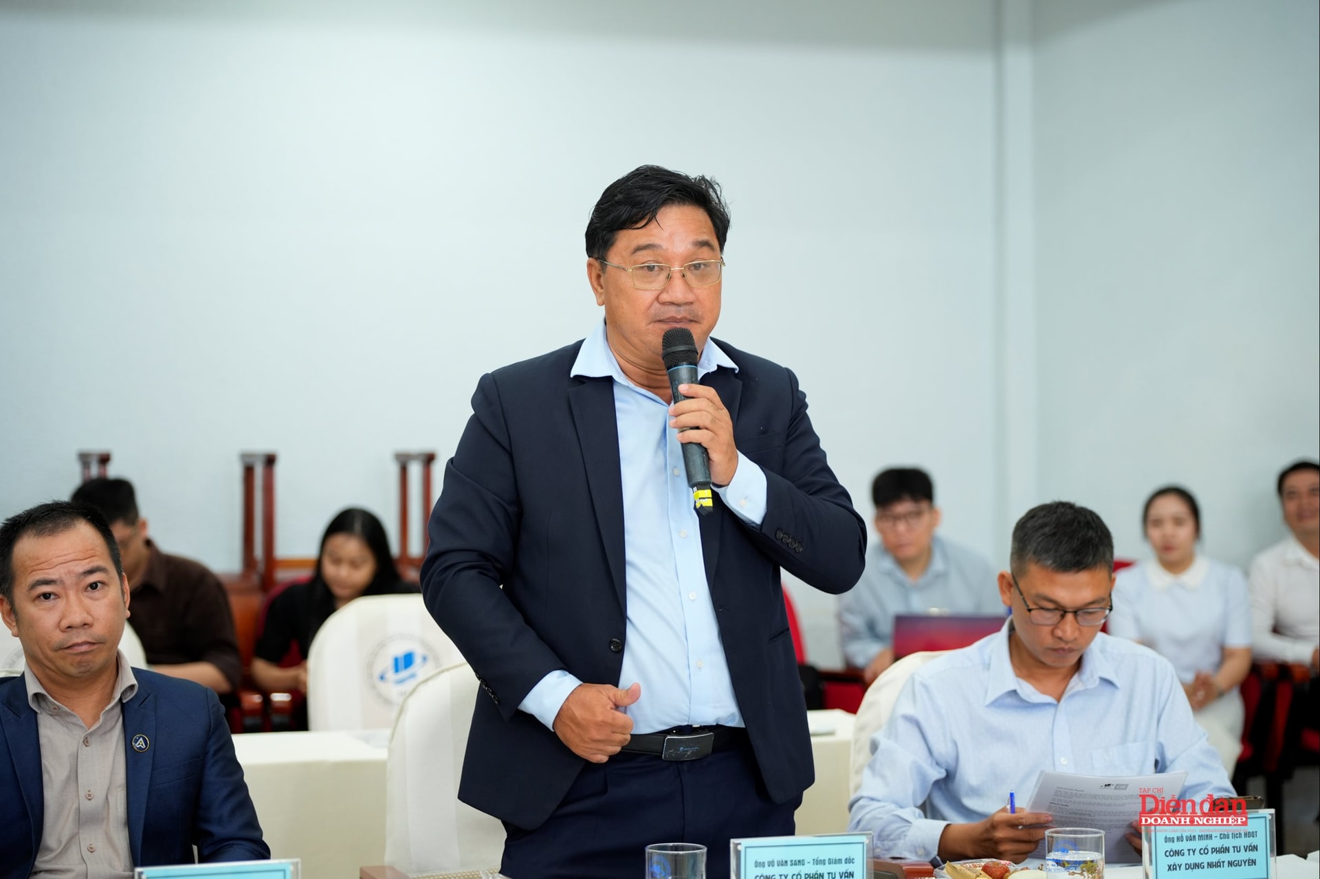 Ông Võ Văn Sang-TGĐ Công ty Cổ Phần Tư vấn Xây Dựng Phố Thị 