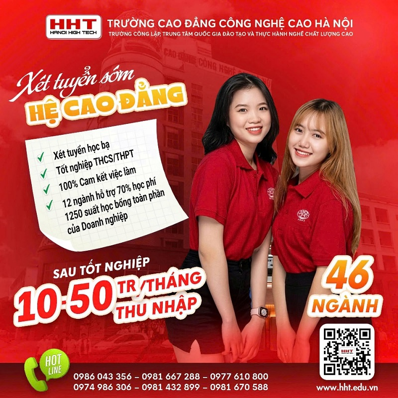 1 Trường Cao đẳng Công nghệ cao Hà Nội