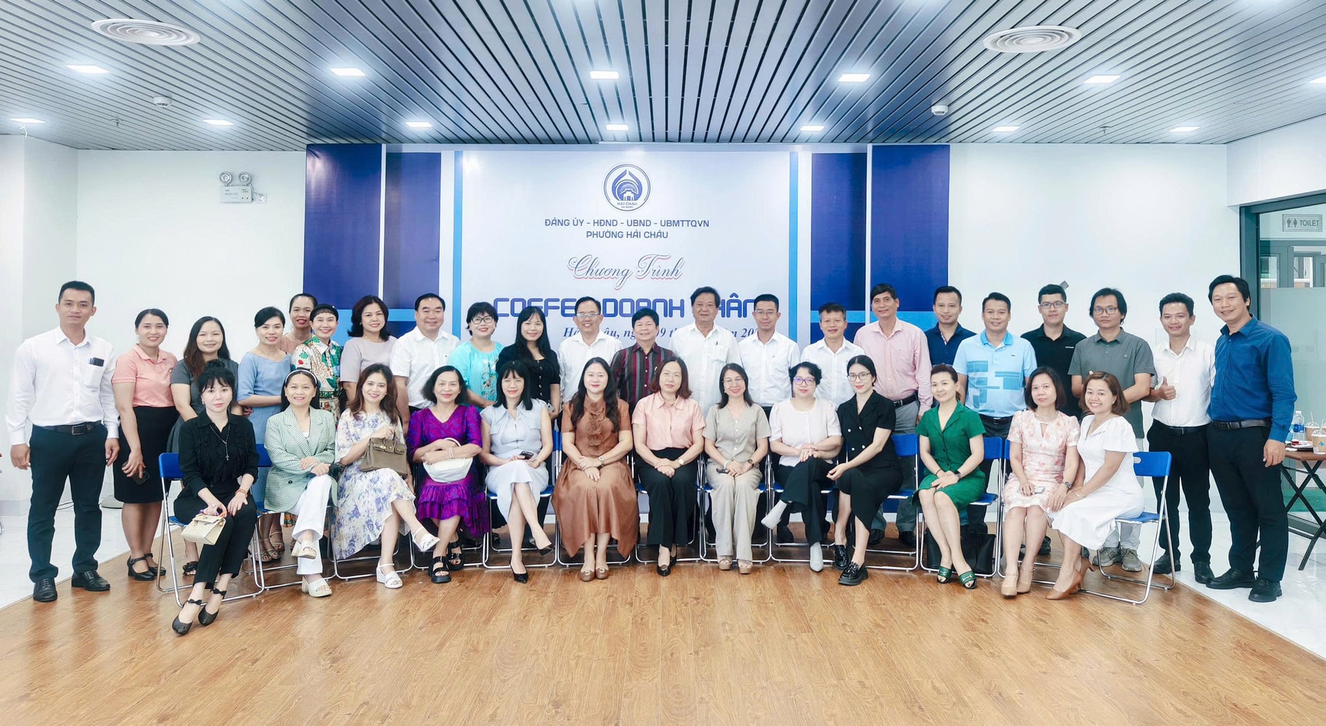Chương trình cà phê doanh nhân được phường Hải Châu tổ chức định kỳ hàng tháng