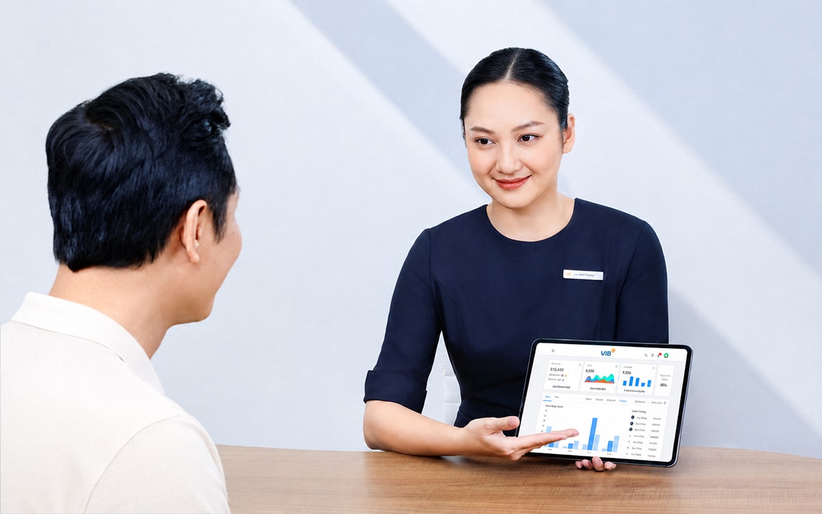 Các giải pháp quản lý quan hệ khách hàng của Salesforce giúp đội ngũ tuyến đầu của VIB mang đến những trải nghiệm cá nhân hóa hơn cho khách hàng