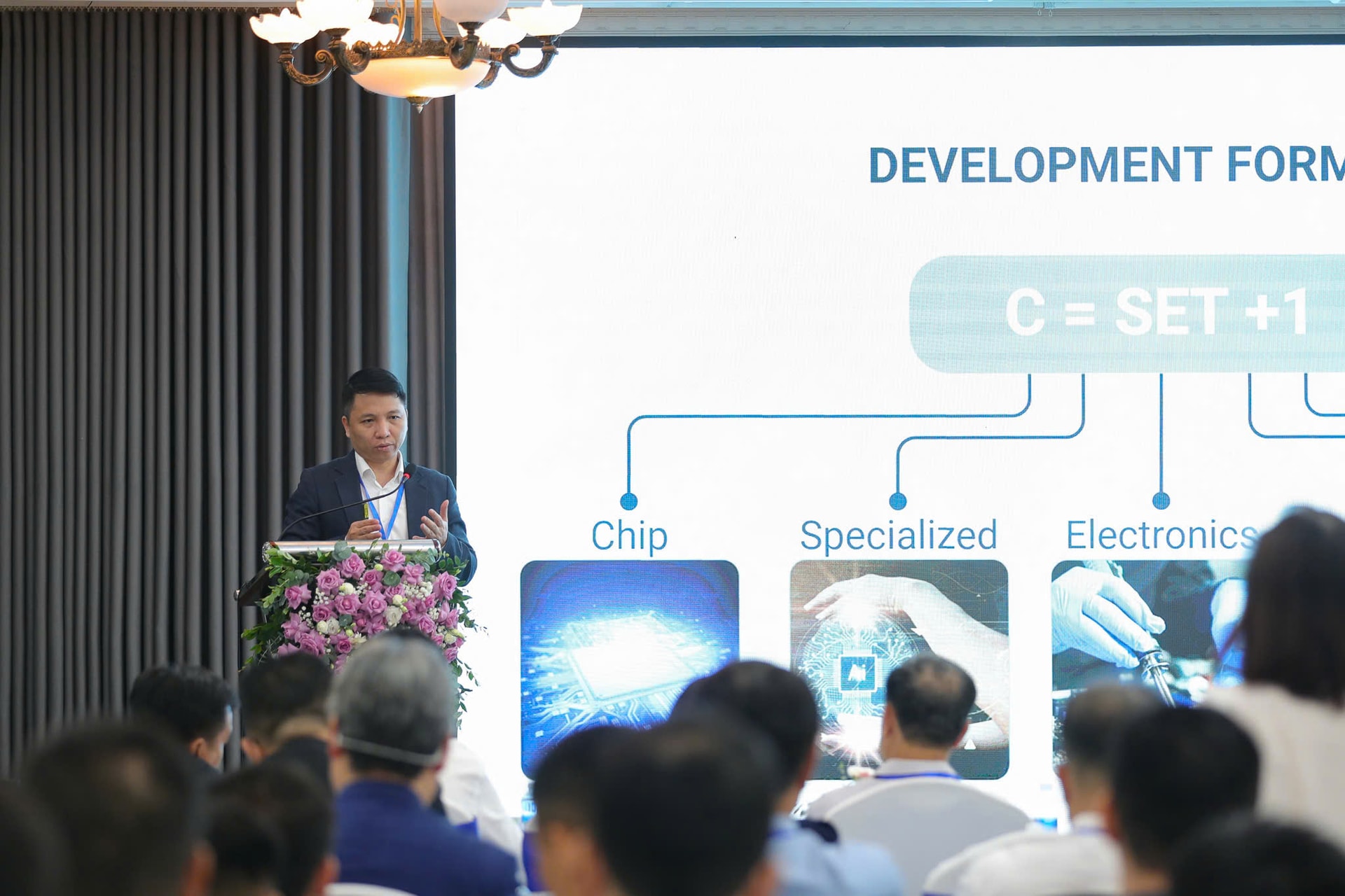 Ông Nguyễn Anh Tuấn phát biểu tại Hội thảo