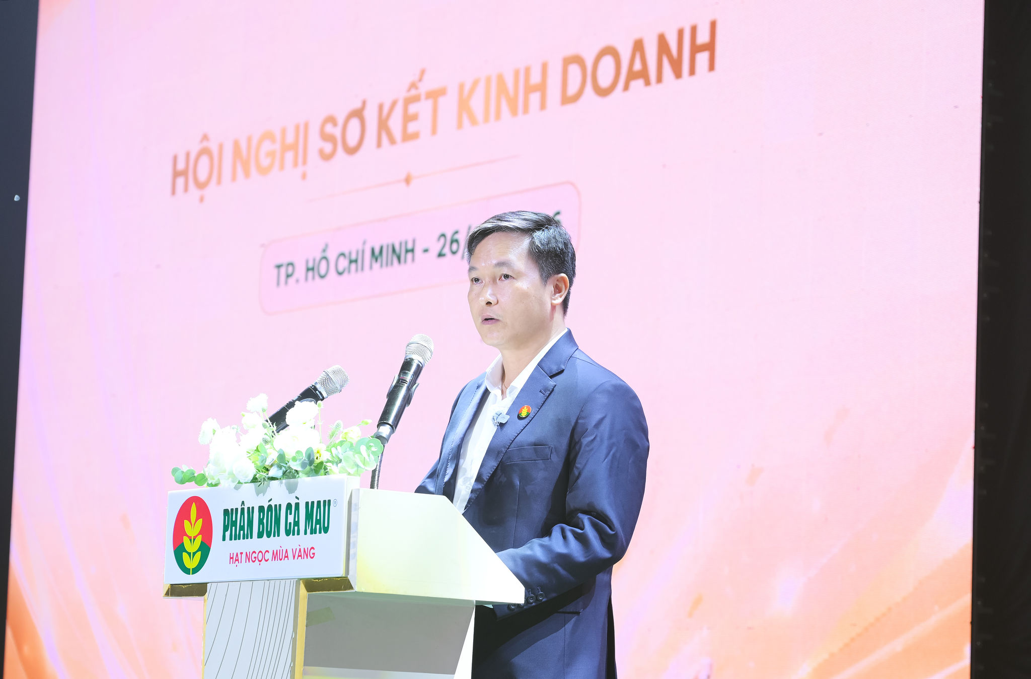 Tổng Giám đốc PVCFC - ông Nguyễn Thanh Tùng phát biểu tại sự kiện