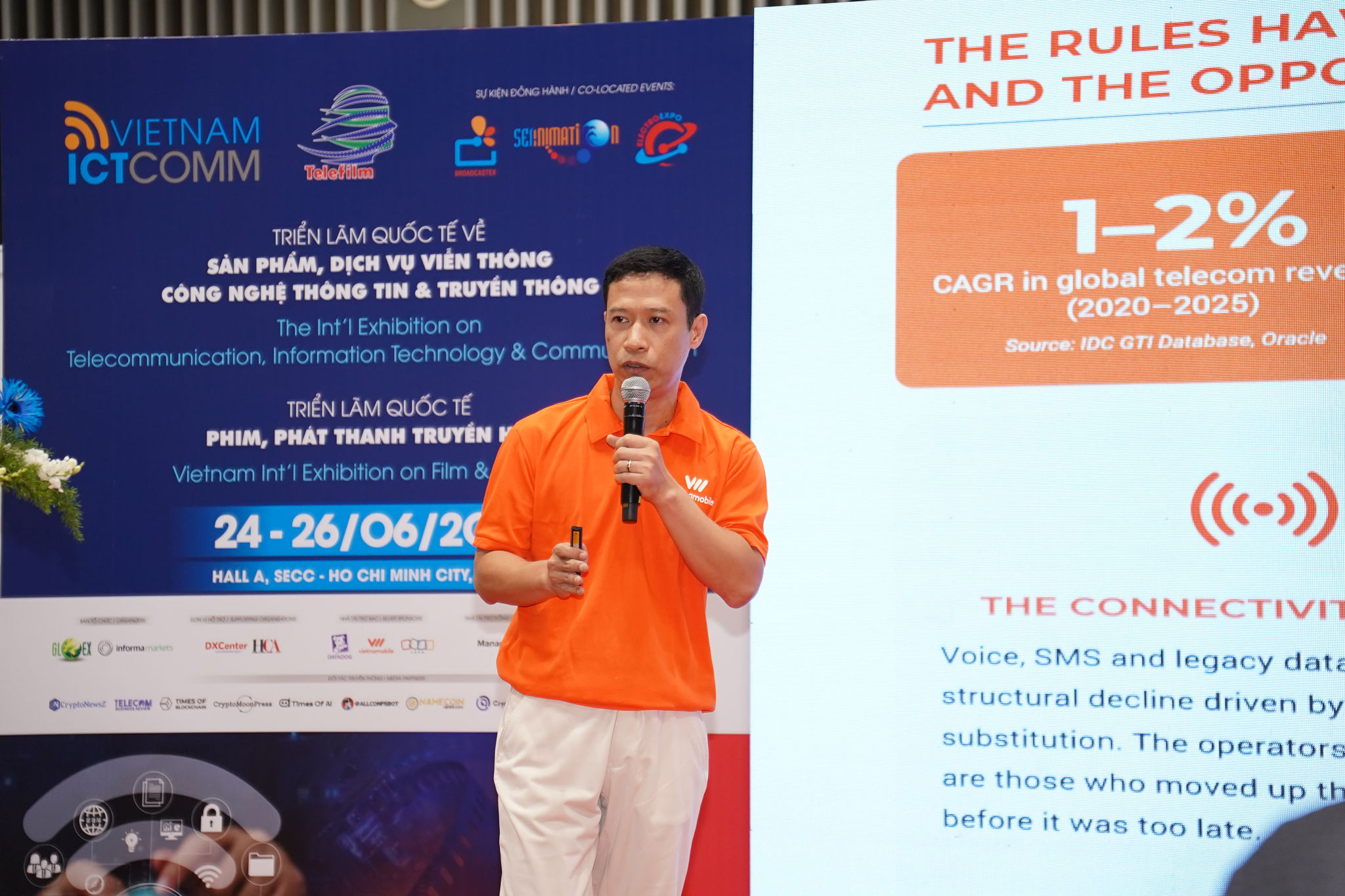 Ông Lưu Thanh Sơn - Phó Giám đốc Network Planning & Performance Vietnamobile