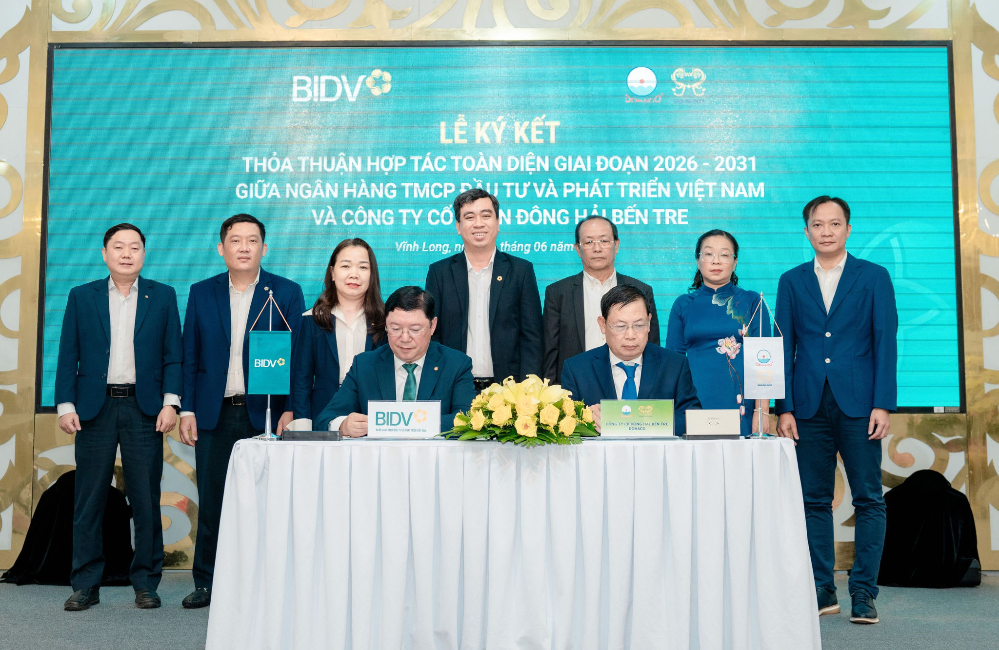 BIDV và DOHACO nâng tầm quan hệ hợp tác