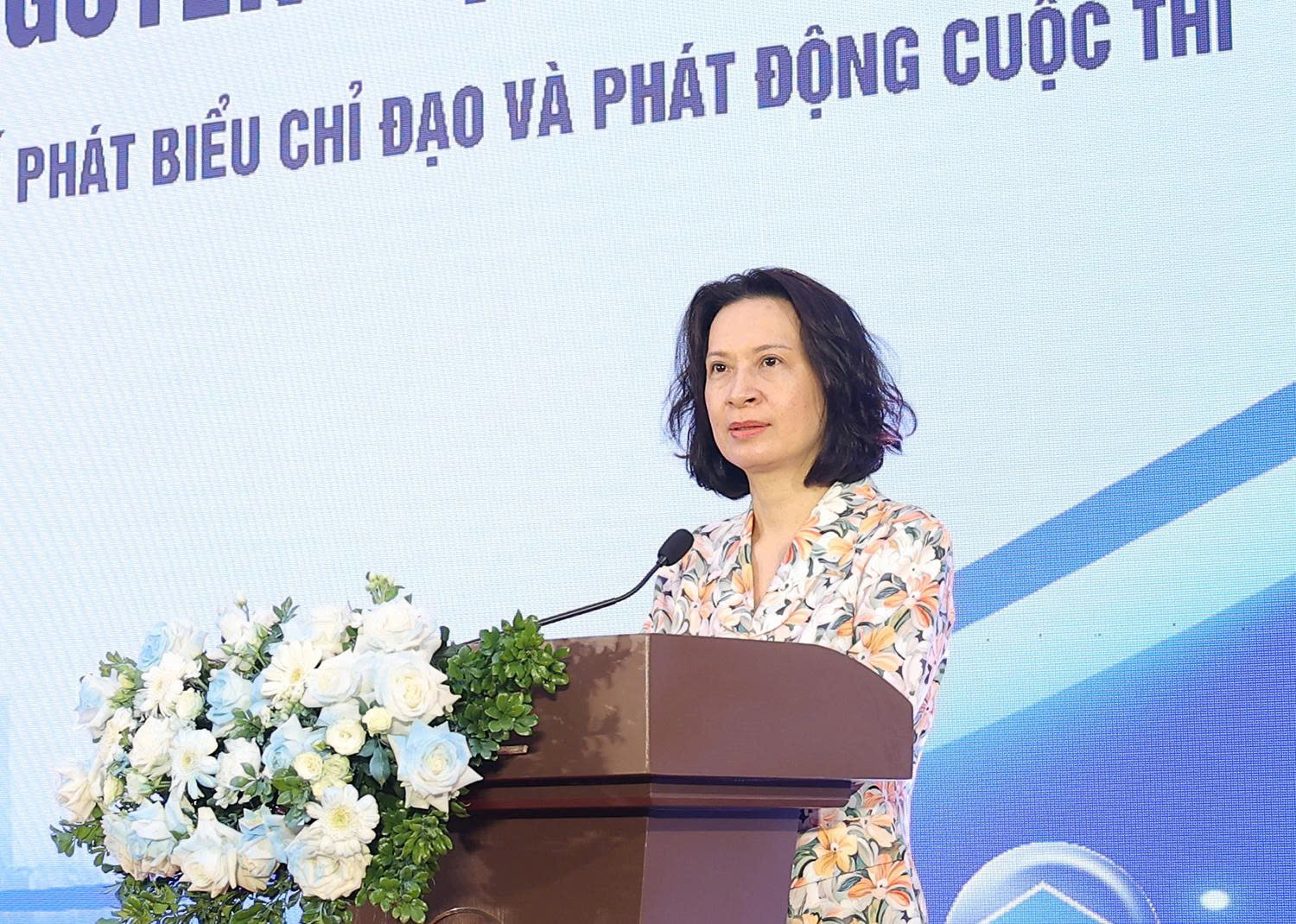 thứ trưởng phát biểu