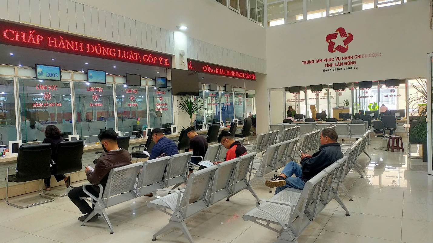 Trung tâm Phục vụ hành chính công tỉnh Lâm Đồng