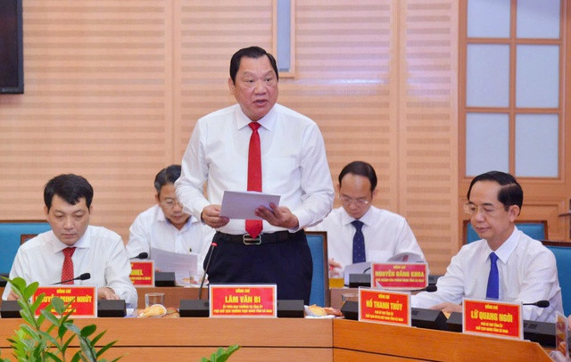 Phó Chủ tịch Thường trực UBND tỉnh Cà Mau Lâm Văn Bi.