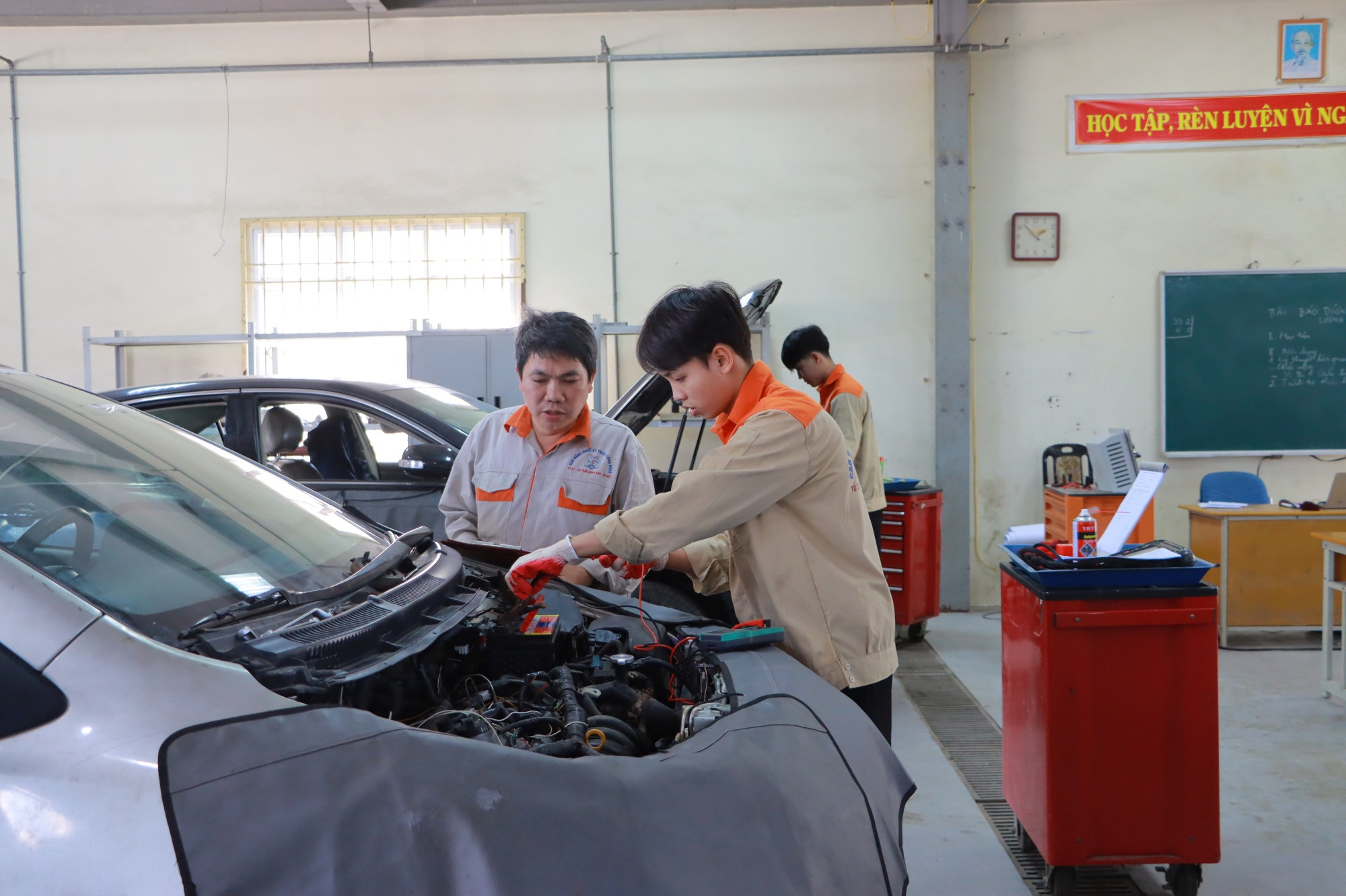Nghề Công nghệ ô tô. Nguồn: TTVC