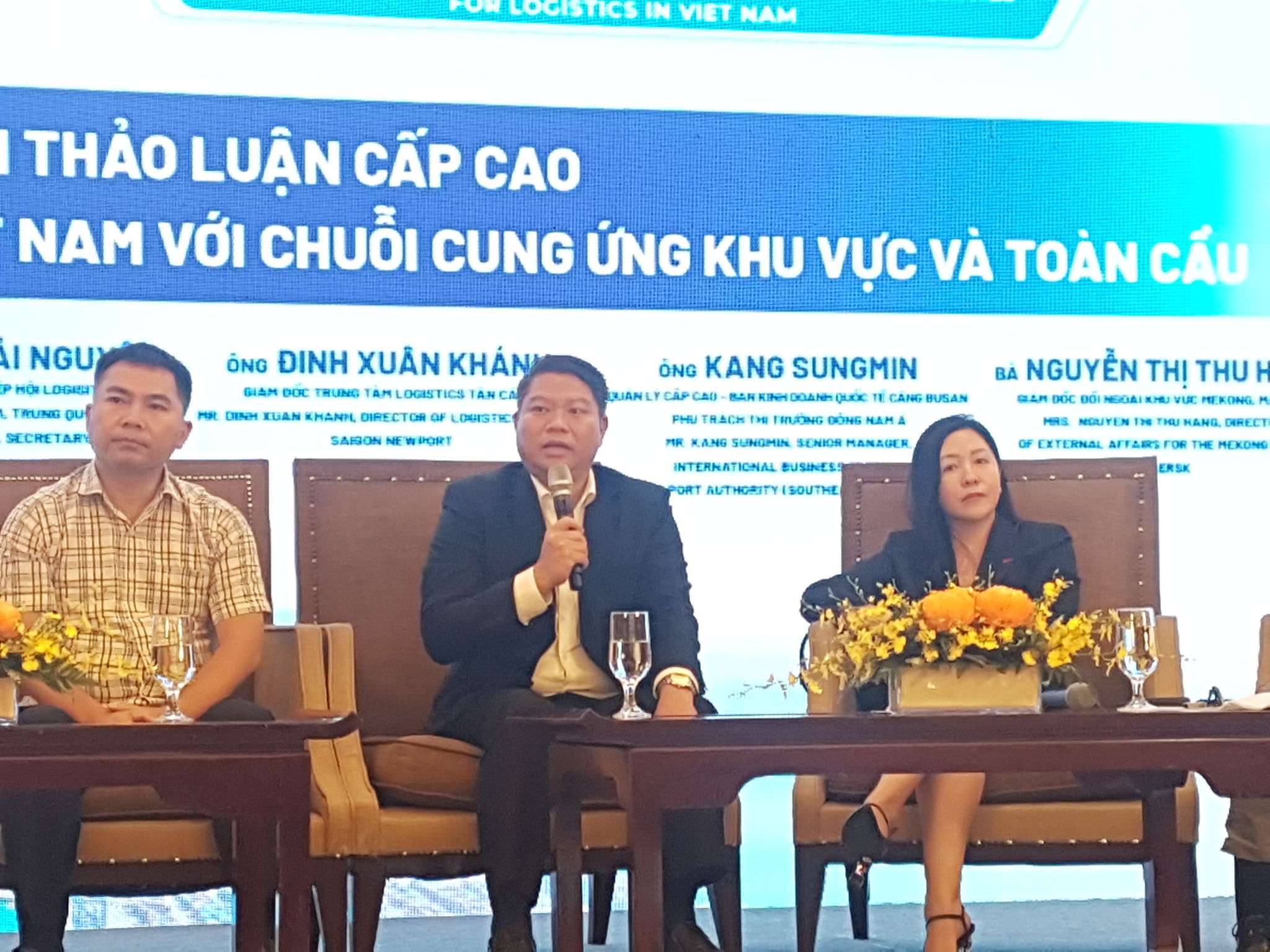 Ông Lê Văn Danh, Phó Giám đốc Sở Công Thương TPHCM.