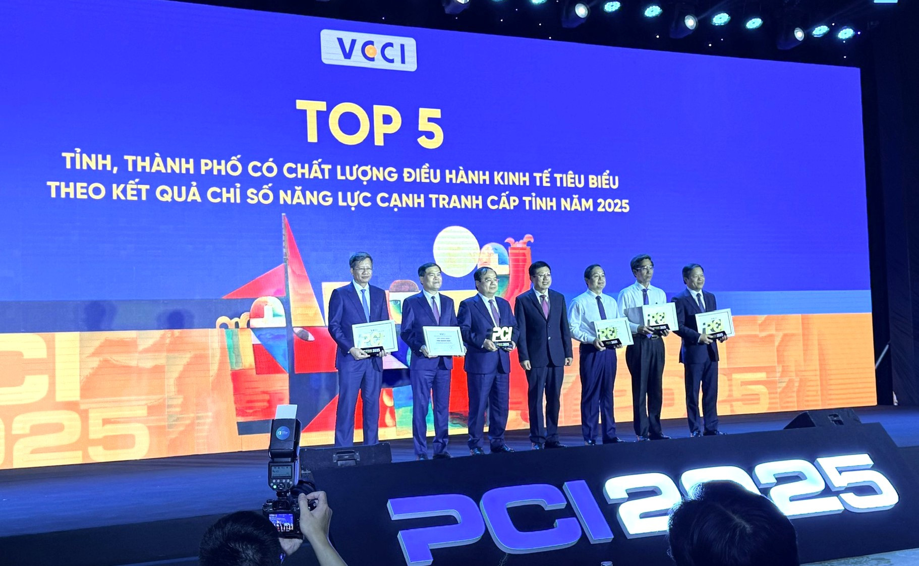 Tại lễ công bố PCI 2025, VCCI lần đầu công bố chỉ số Kinh tế tư nhân (PBI) trong đó TP Hồ Chí Minh đứng đầu cả nước