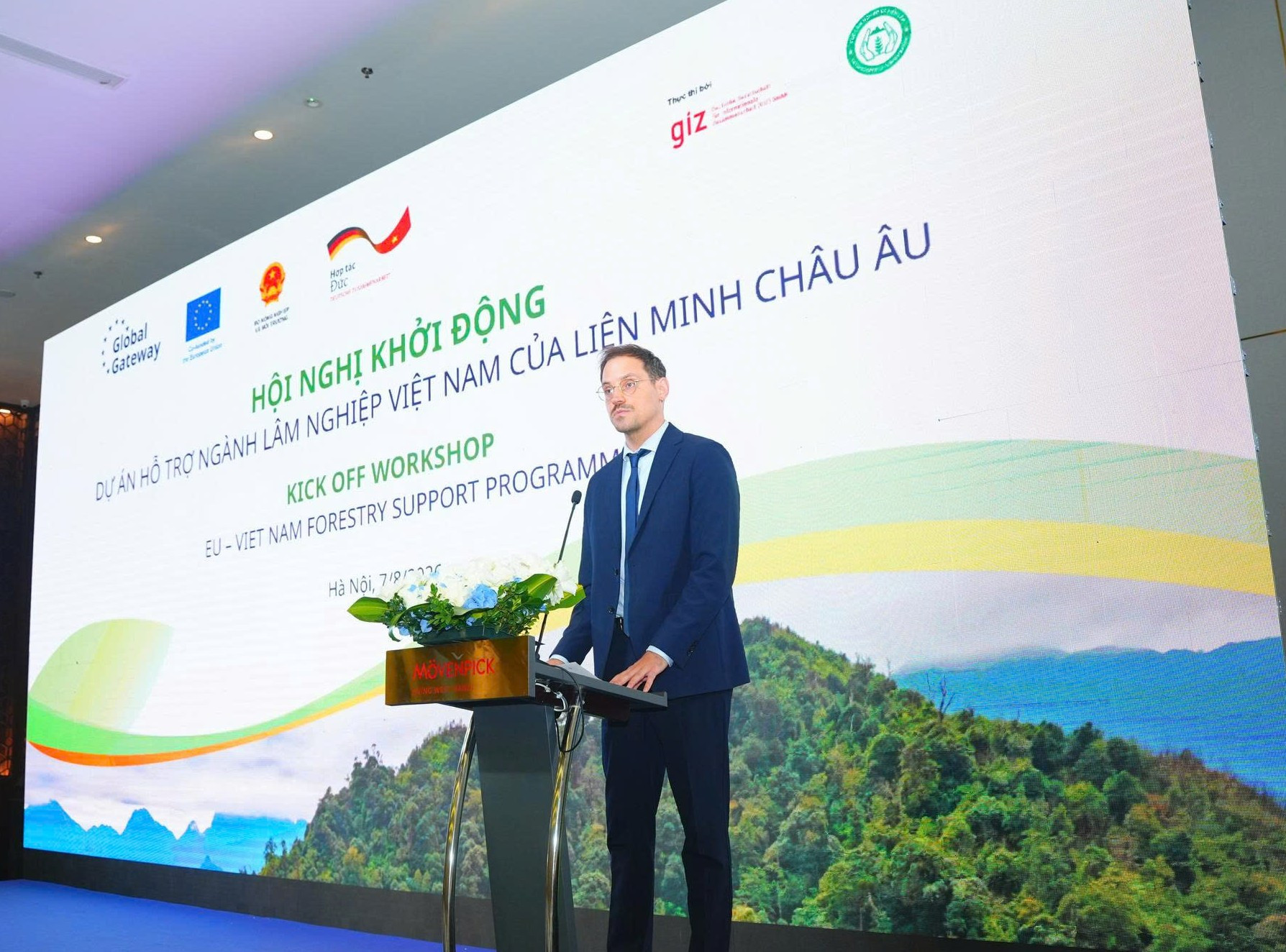 Ông Michael Lehmann, Phó Trưởng Ban Hợp tác của Đại sứ quán Cộng hòa Liên bang Đức tại Việt Nam