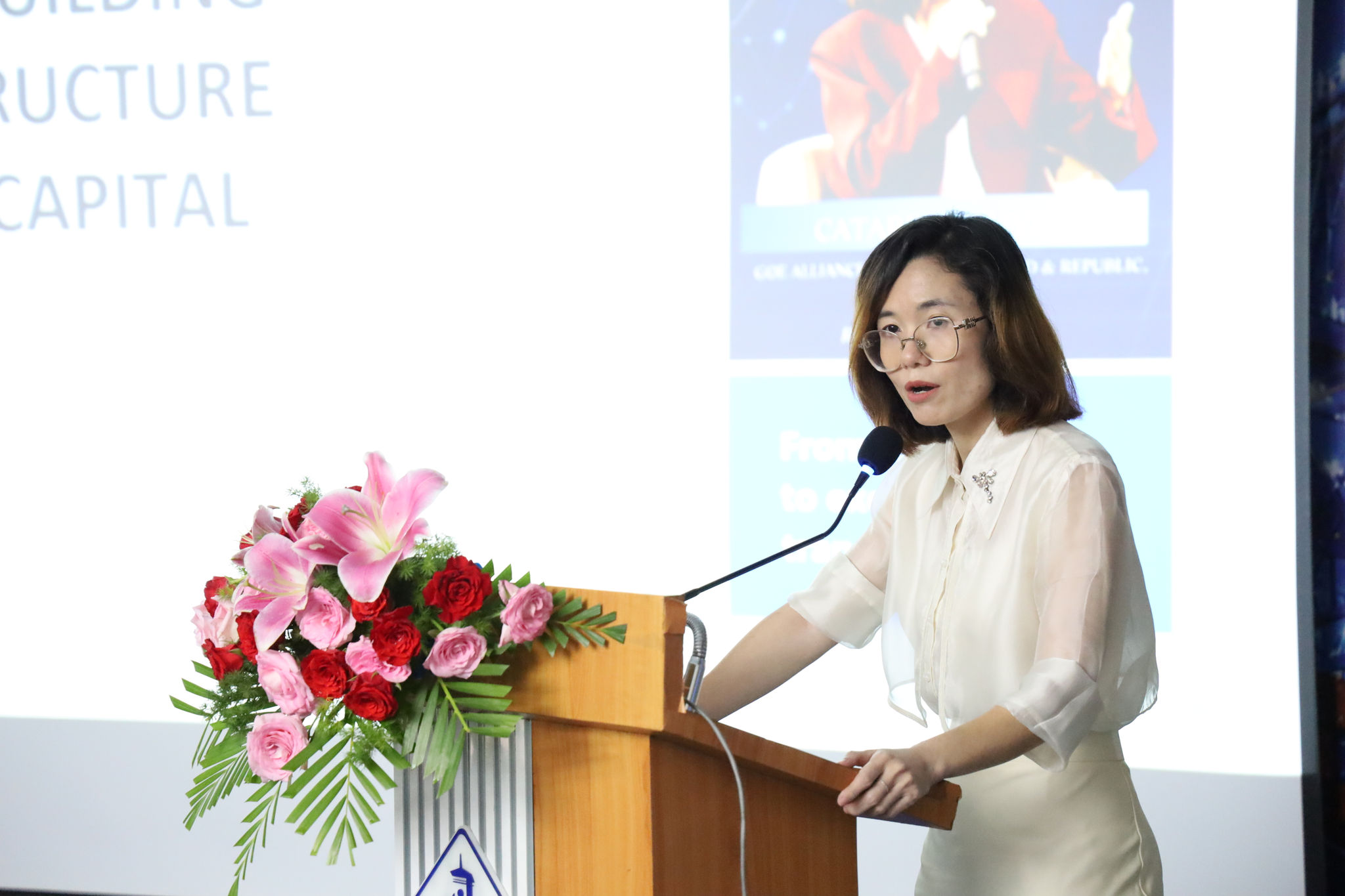 bà Nguyễn Thị Ngọc Quỳnh- Thành viên Ban điều hành Liên minh Kinh tế On-chain Toàn cầu-GOE Alliance (2)