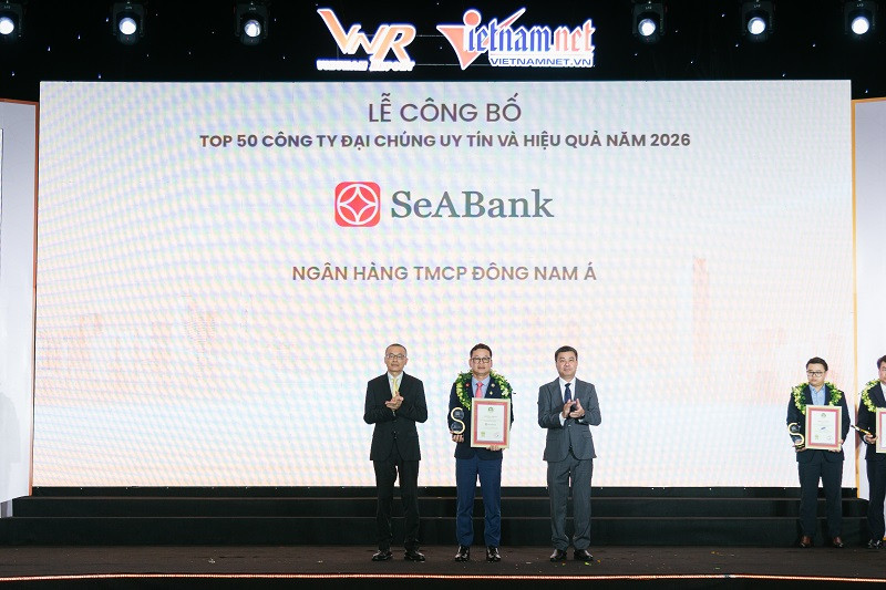 Ảnh 1. SeABank tiếp tục được ghi nhận về hiệu quả hoạt động, năng lực quản trị và tiềm năng tăng trưởng ổn định