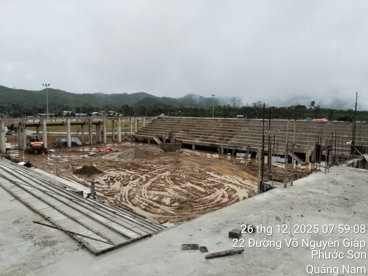 PVC-Bình Sơn đang xây dựng Khu Thể thao Phước Sơn - tỉnh Quảng Nam.