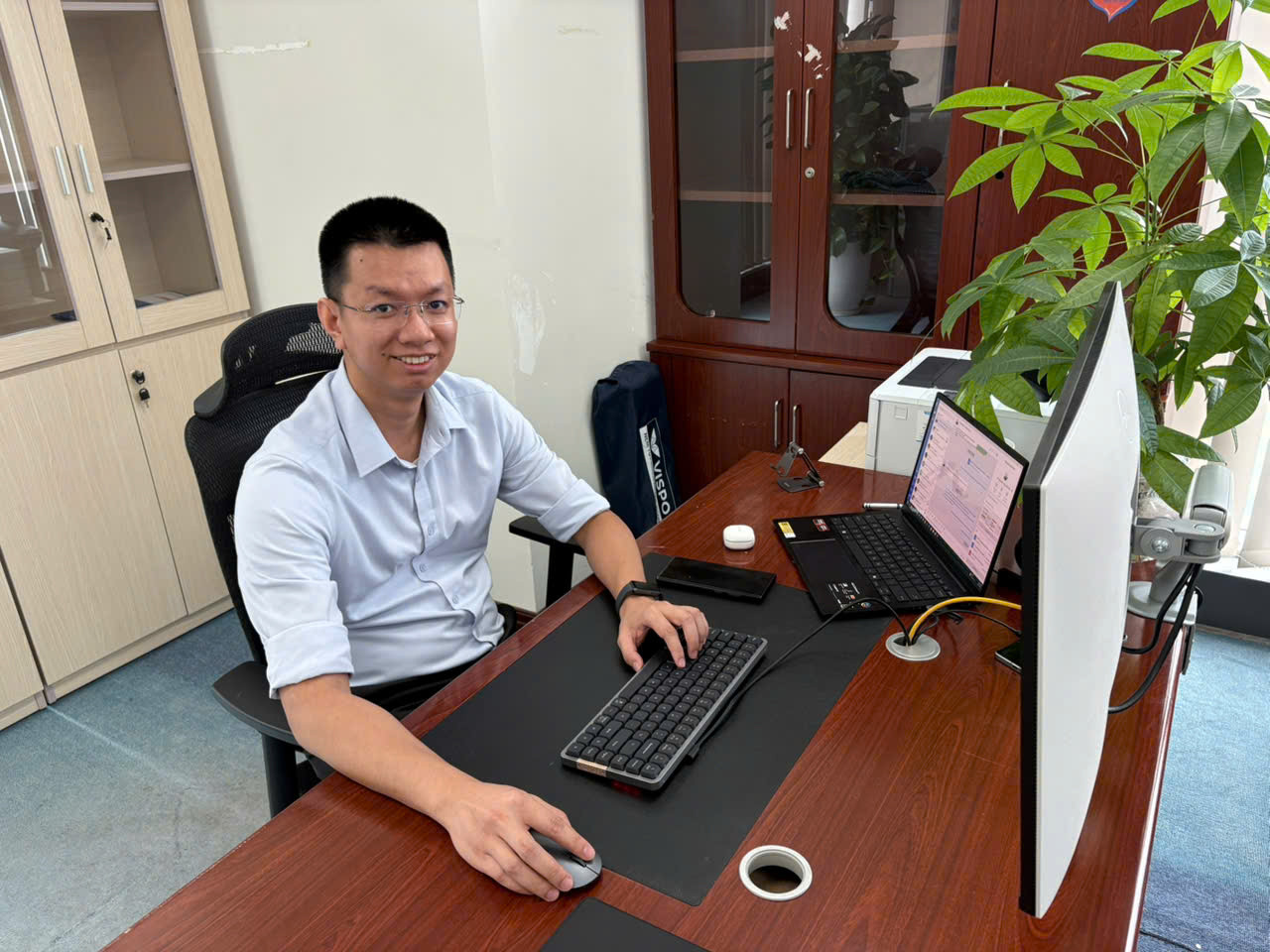 Ông Đỗ Kế Công, Giám đốc Trung tâm Sản phẩm khách hàng Tổ chức Doanh nghiệp, TCT Dịch vụ Viễn Thông - Tập đoàn VNPT.