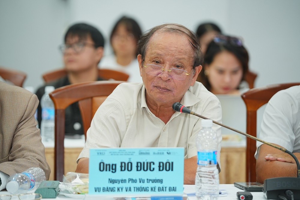 15.1 Ông Đỗ Đức Đôi - Nguyên Phó Vụ trưởng Vụ Đăng ký và Thống kê đất đai (Bộ Nông nghiệp và Môi trường) (1)