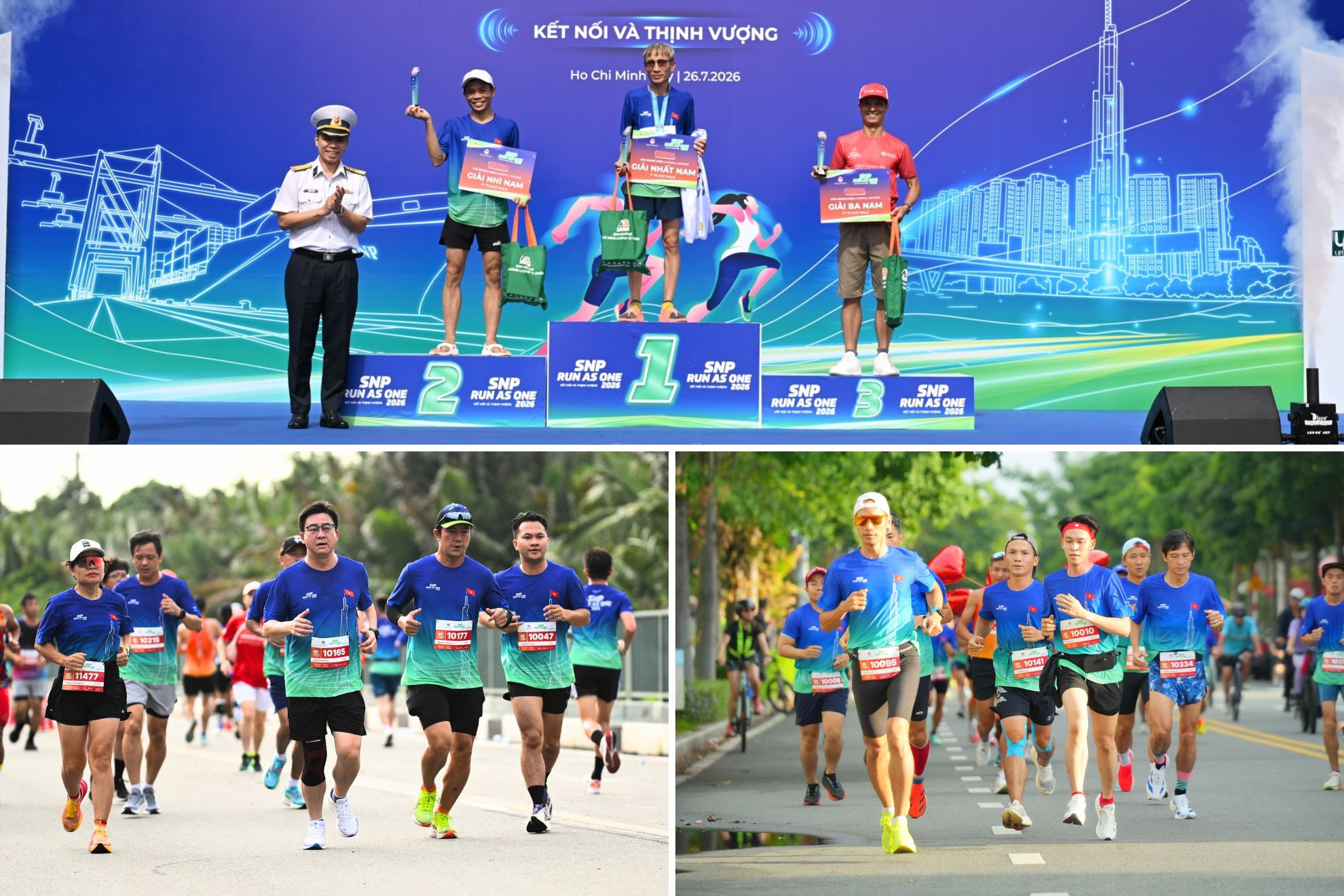 Hình 3_ Sự kiện Run As One thường niên là hoạt động gắn kết cộng đồng logistics, cảng biển Việt Nam