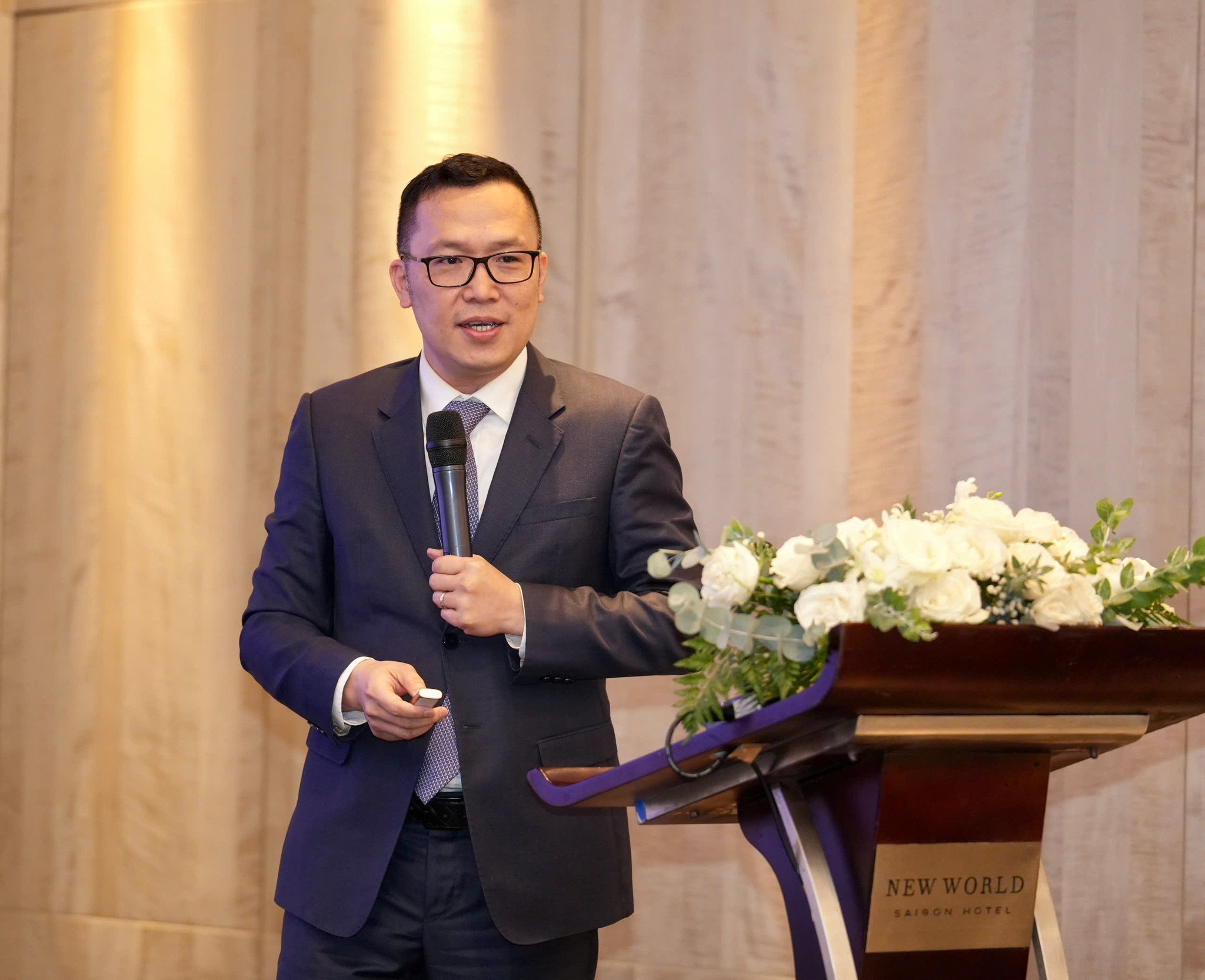 Ông Mark Kuo, Tổng Giám đốc Pfizer Việt Nam