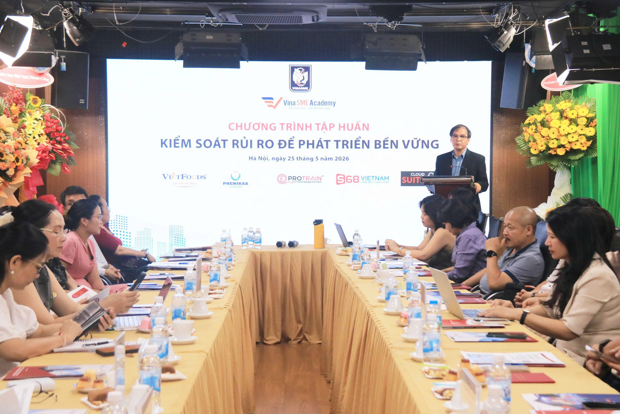 VINASME luôn đồng hành, hỗ trợ pháp lý, đào tạo, xúc tiến thương mại, kết nối vốn - công nghệ - thị trường và bảo vệ quyền, lợi ích hợp pháp của hội viên.