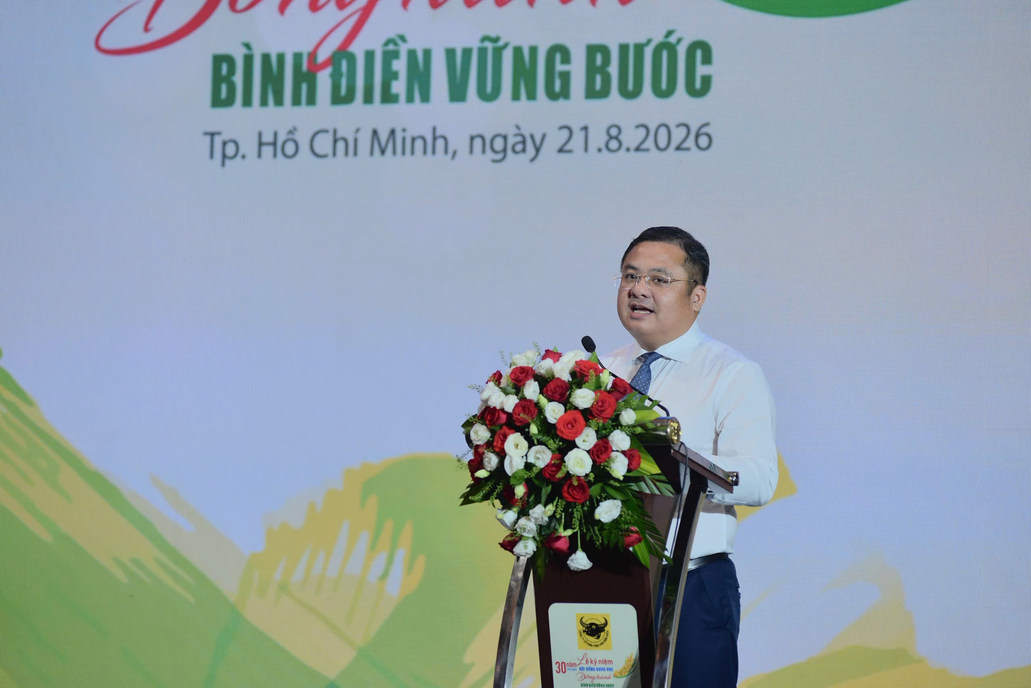 Chủ tịch HĐTV Phùng Quang Hiệp tại sự kiện Bình Điền