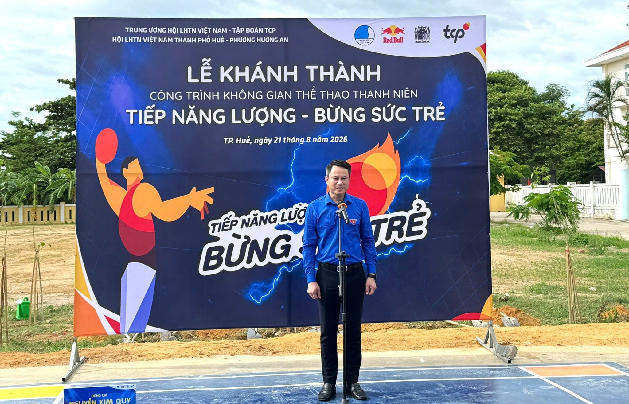 Anh Nguyễn Kim Quy – Bí thư Trung ương Đoàn, Phó Chủ tịch thường trực Trung ương Hội LHTN Việt Nam