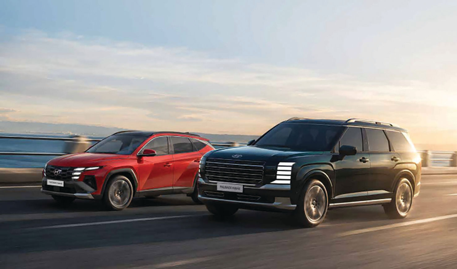 Hai mẫu xe Hyundai Palisade hybrid và Tucson hybrid vừa ra mắt tại thị trường Việt Nam