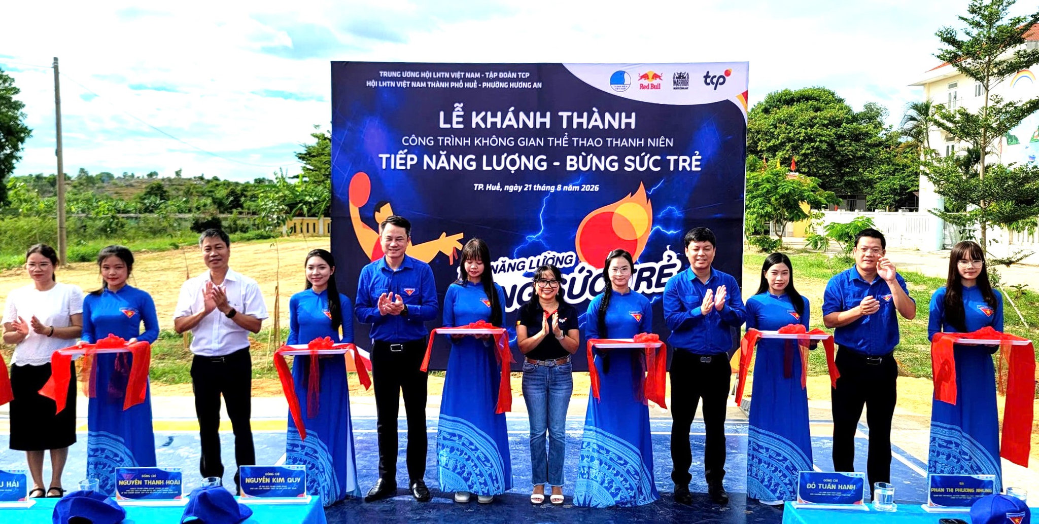 Lễ khánh thành công trình không gian thể thao thanh niên tại phường Hương An, thành phố Huế